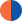 Оранжево-синий