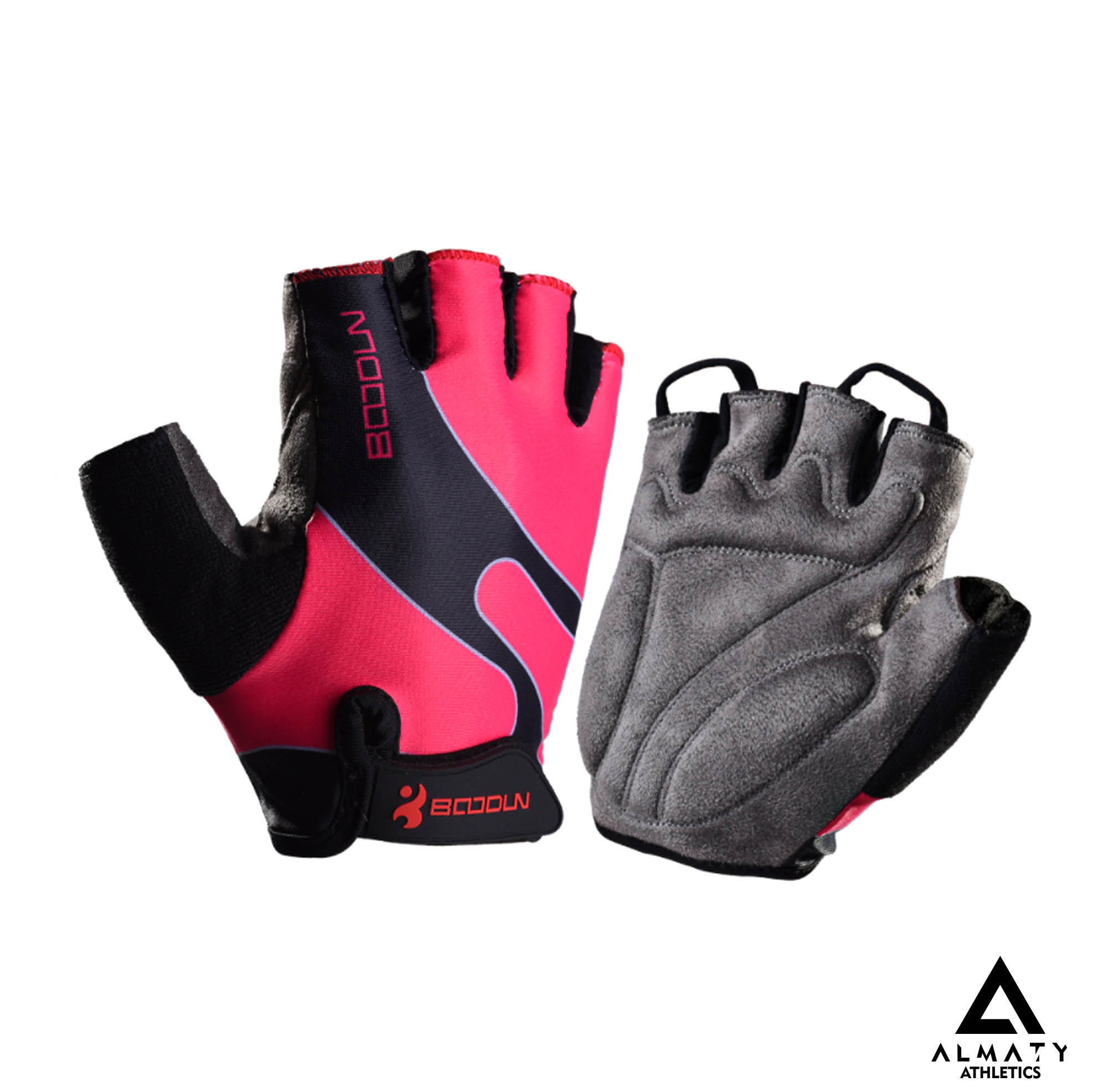Спортивные перчатки  PROF+, с подушечкой, силикон SBR